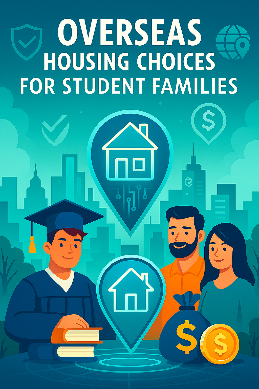유학생 가족을 위한 해외 주거지 선택법 (안전, 비용, 위치)