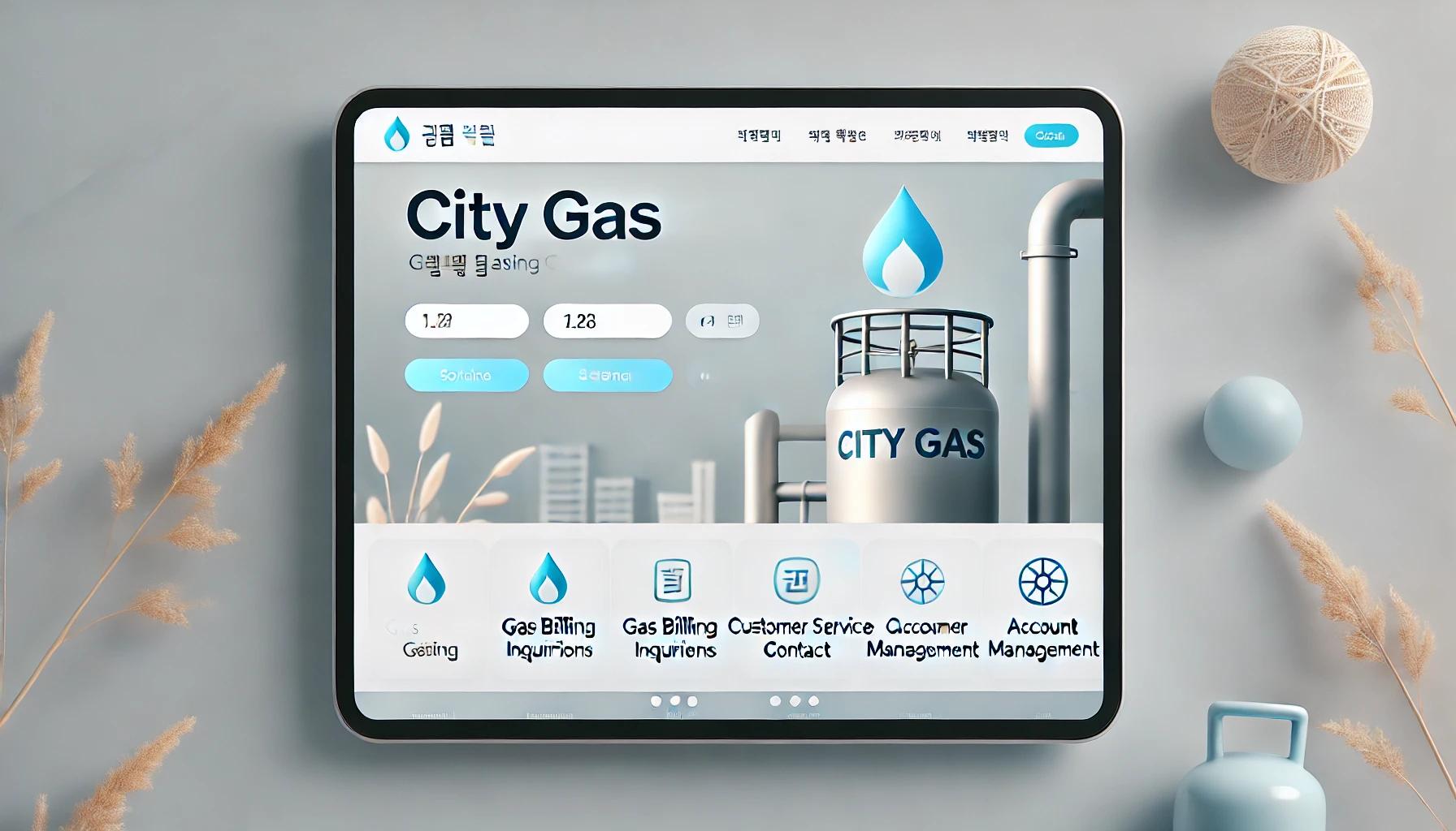 jb 도시가스 홈페이지