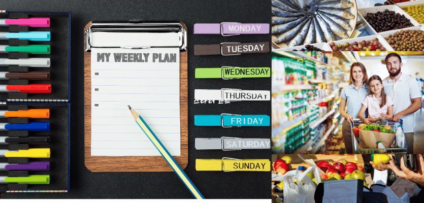 슬기로운 소비 활동을 위한 일주일 장보기 플랜