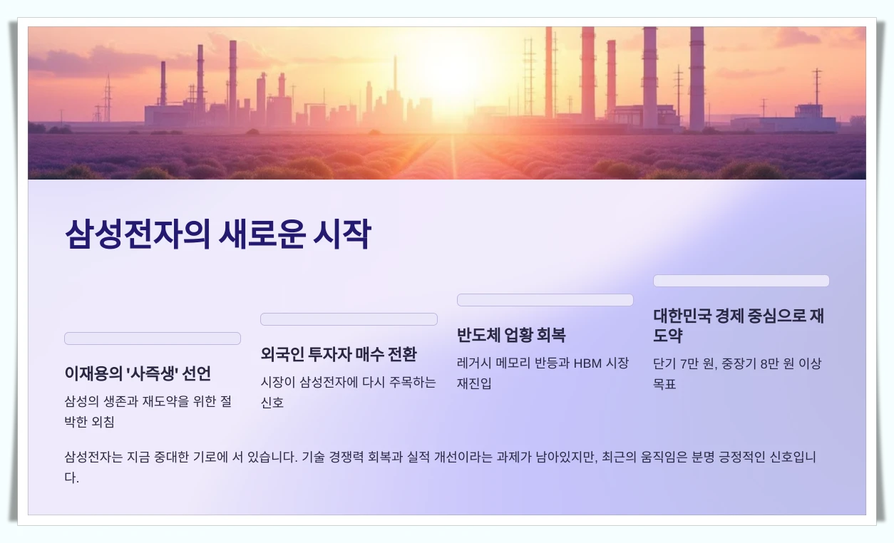 삼성전자-새로운시작