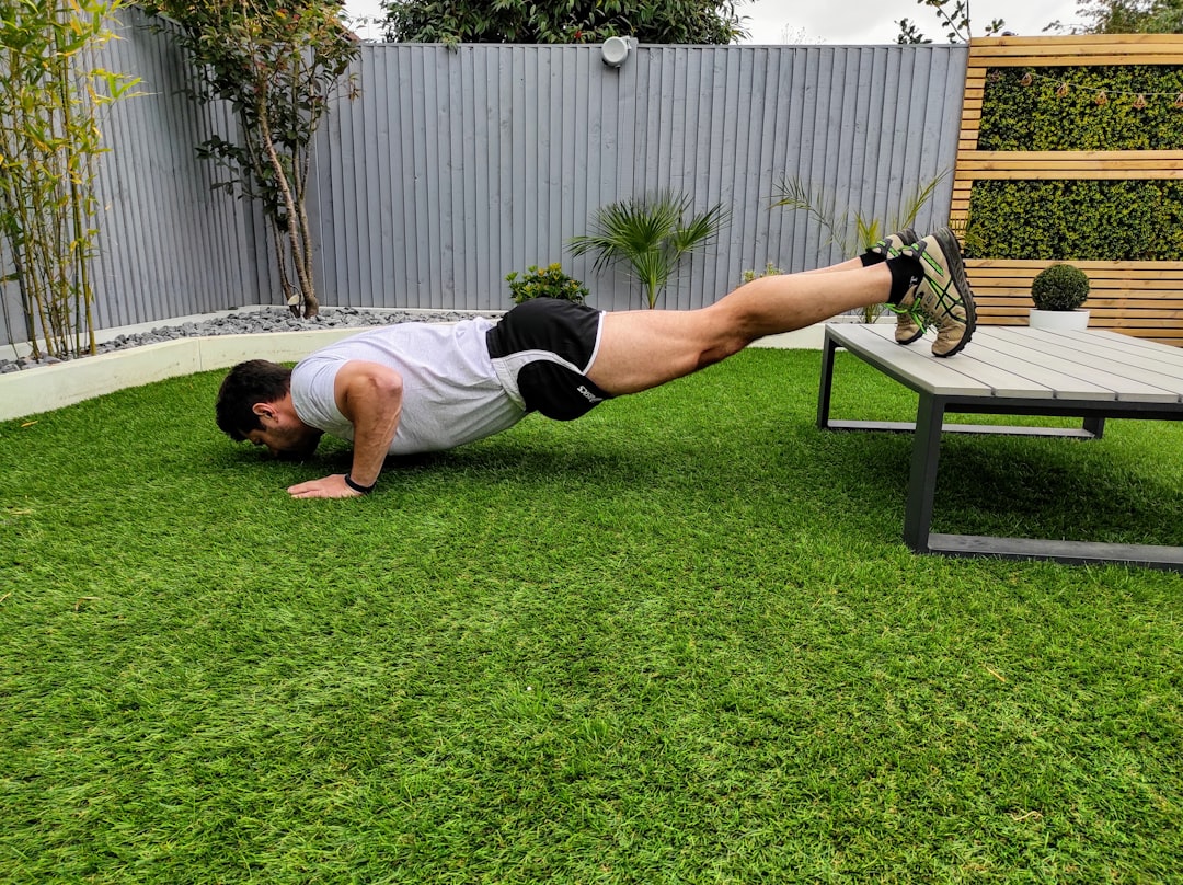 Home workout.