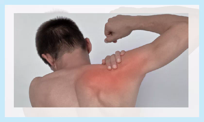 오른쪽 날개죽지 통증