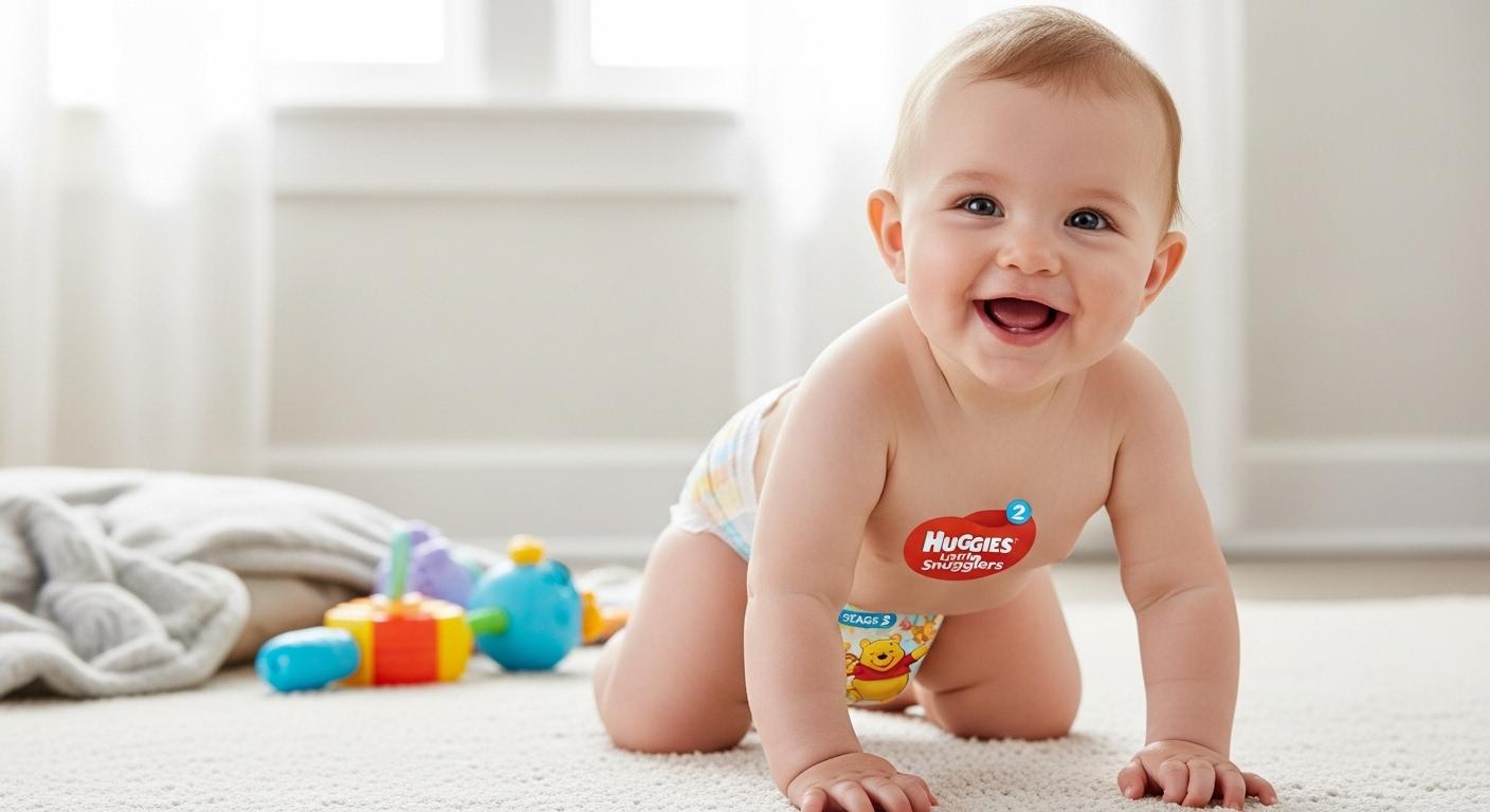 하기스 기저귀 2단계 몇개월까지