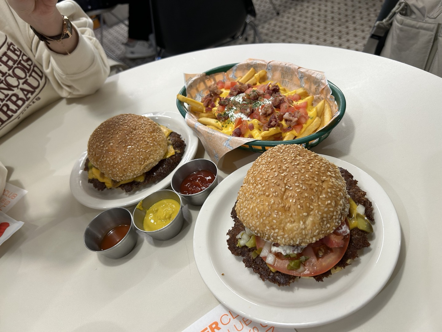 햄버거와 감자튀김