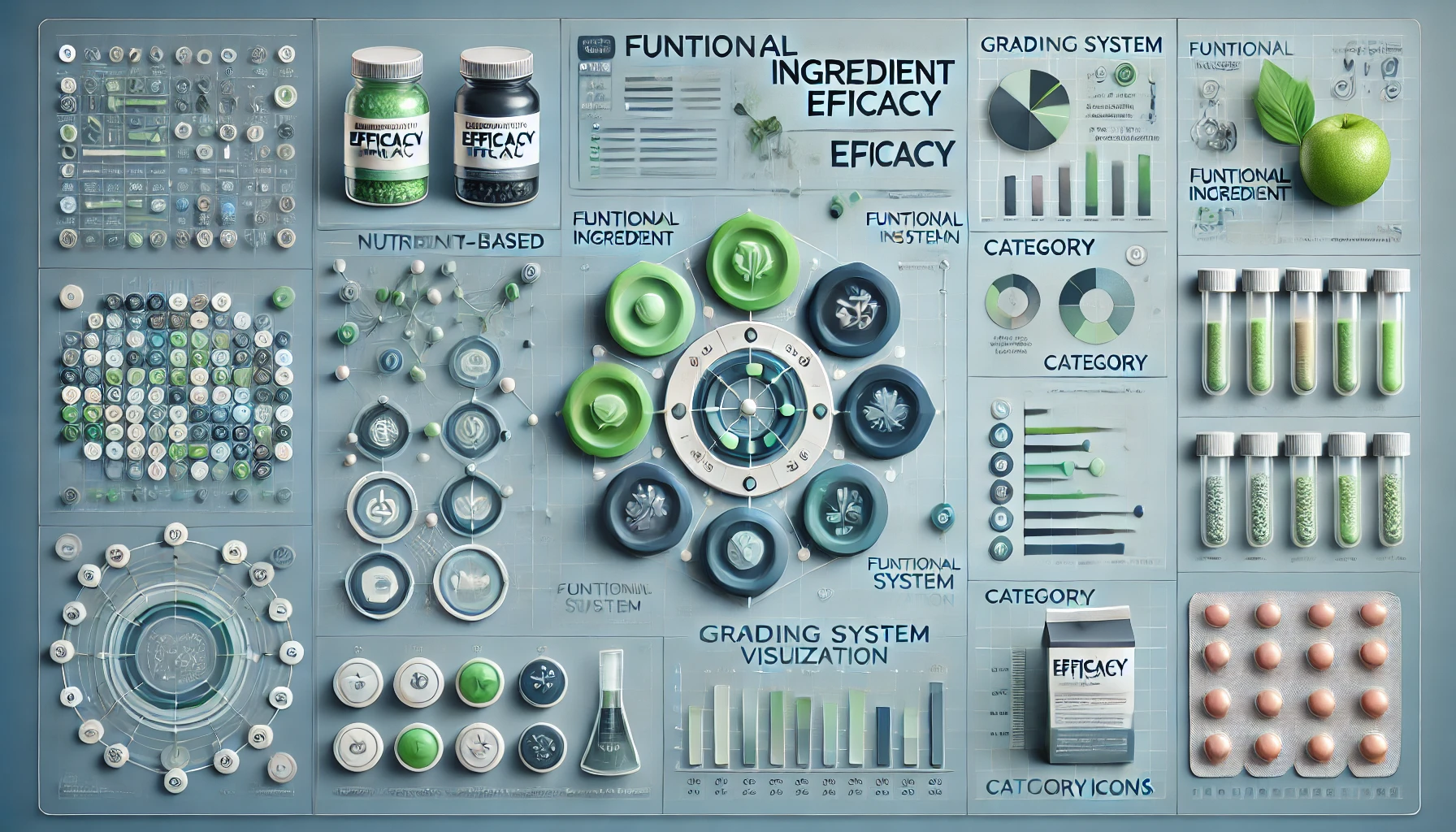 건강기능식품 기능성 원료 효능 분석