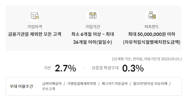 2040+&alpha;자유적금
