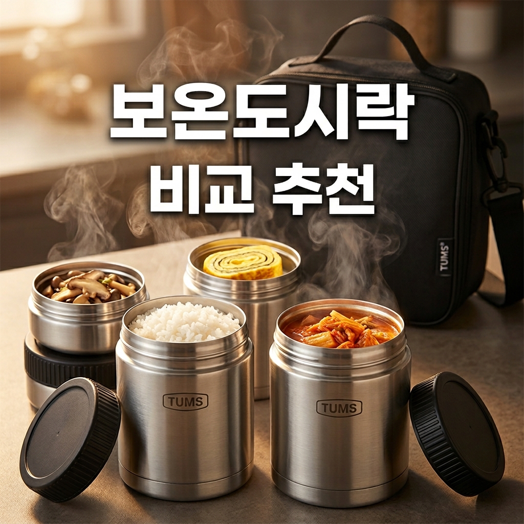 보온도시락 고르는법 직장인 식은 밥