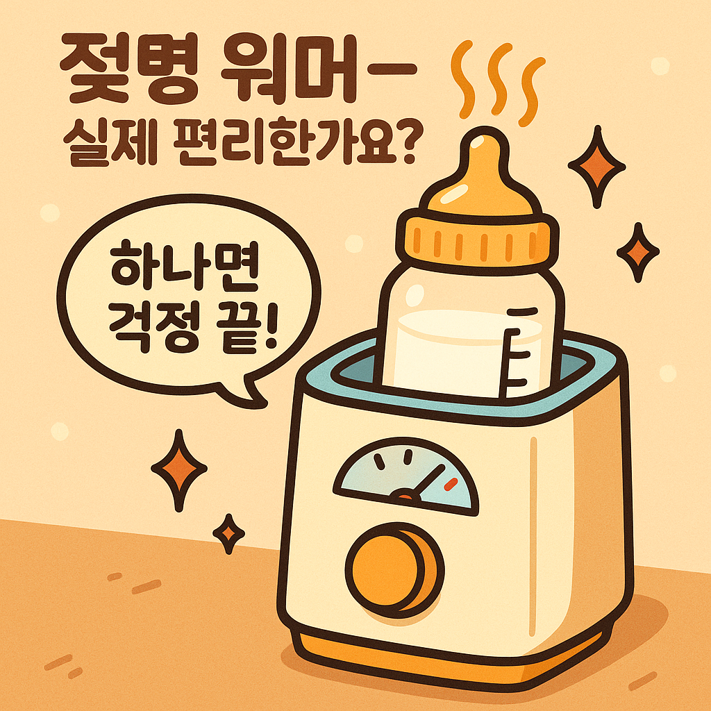 냉장 모유도 순식간에 따뜻하게! 젖병 워머 써보니