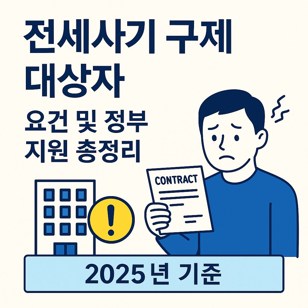 전세사기 구제 대상자 요건 및 정부 지원 총정리 썸네일