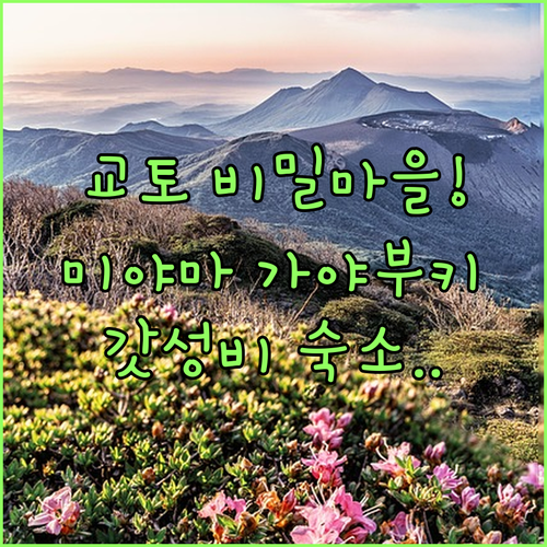 교토 미야마 가야부키노사토 전통 마을..