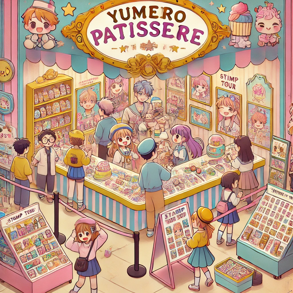 꿈빛파티시엘 팝업스토어의 분위기