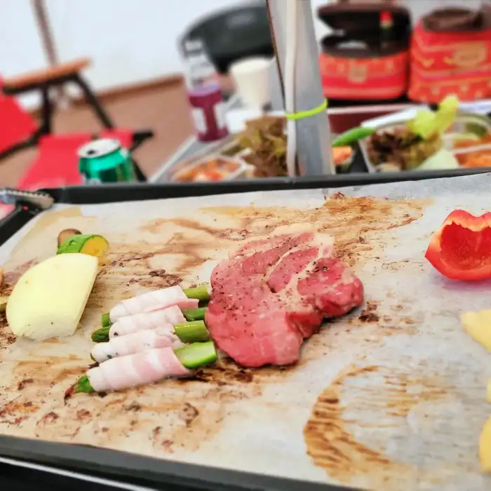 생생정보 춘천 인디언 텐트 캠핑 바베큐 맛집