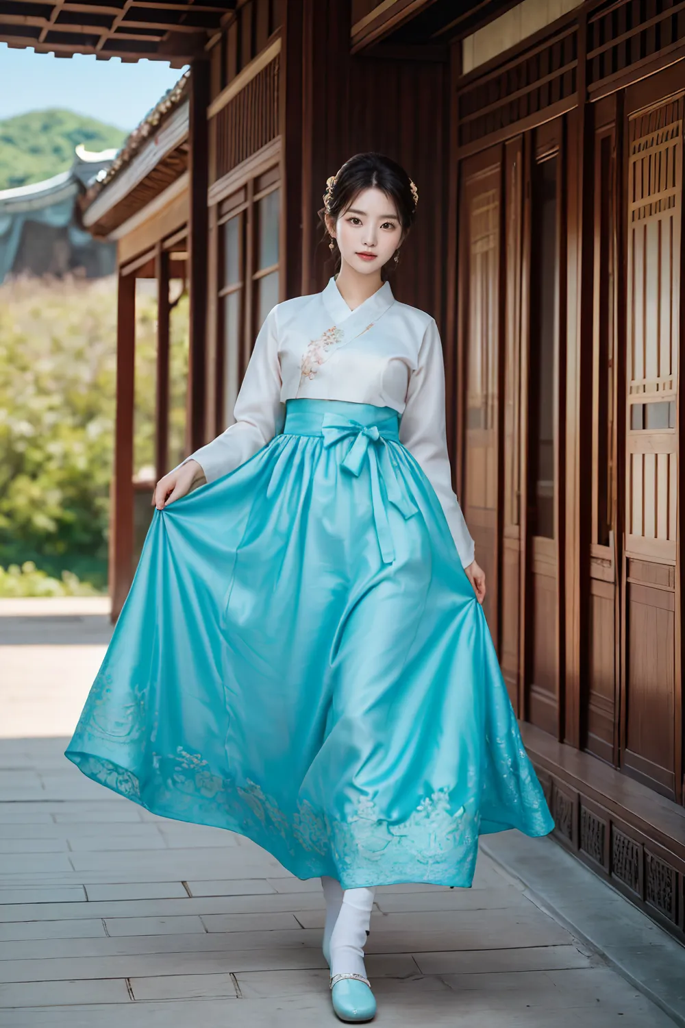 AI실사 룩북 - 한복