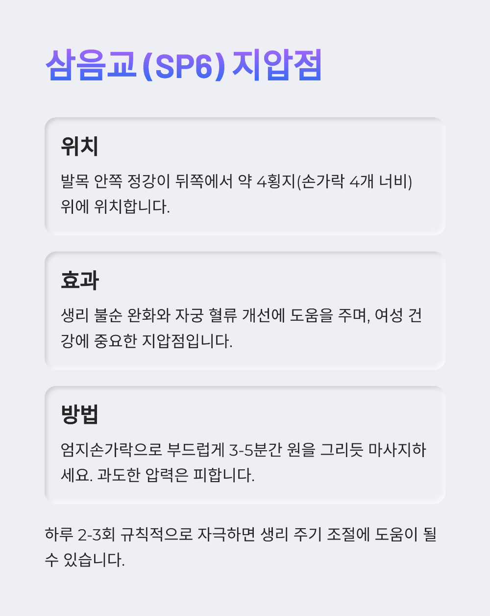 생리 늦어질때 지압하면 효과 있을까? 실제로 해본 후기