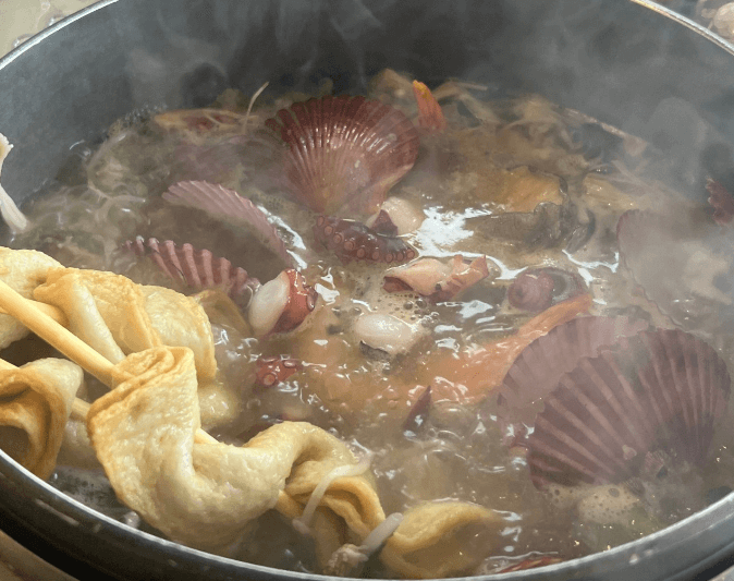 생방송오늘저녁 꽃쟁반칼국수 오이도 칼국수 맛집