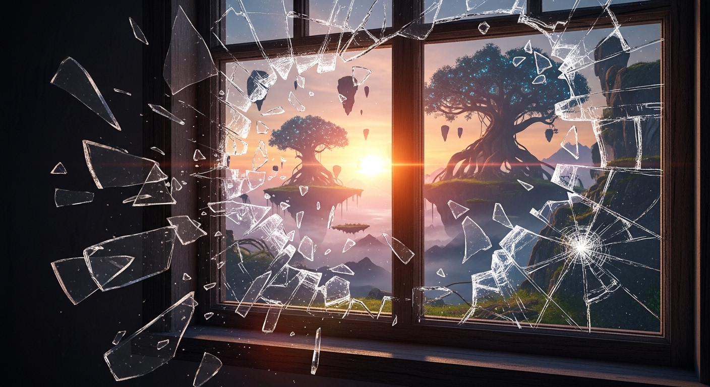 창문 깨지는 꿈