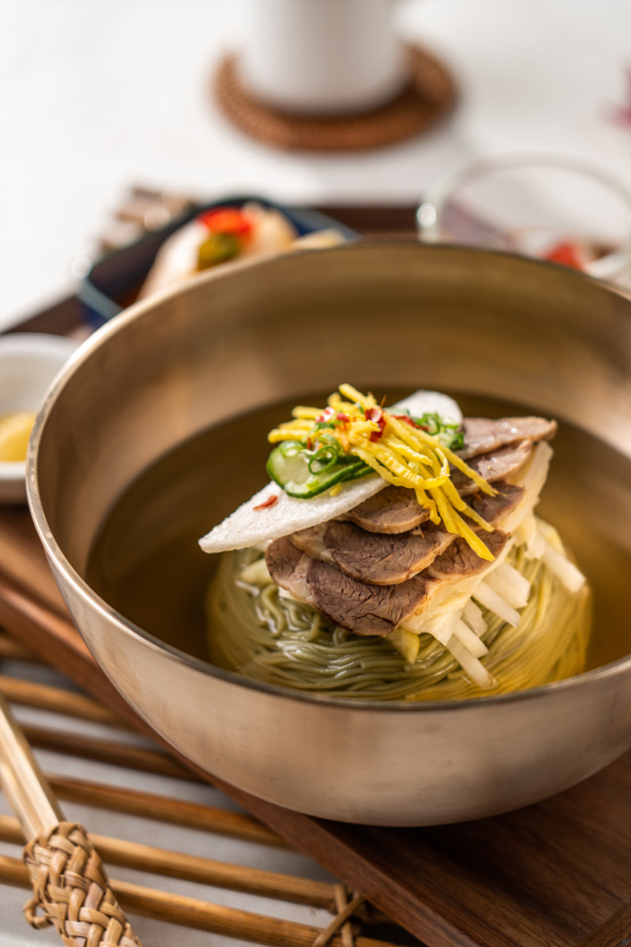 담양앞집 떡갈비국수 메뉴 소반 죽순 자가제면