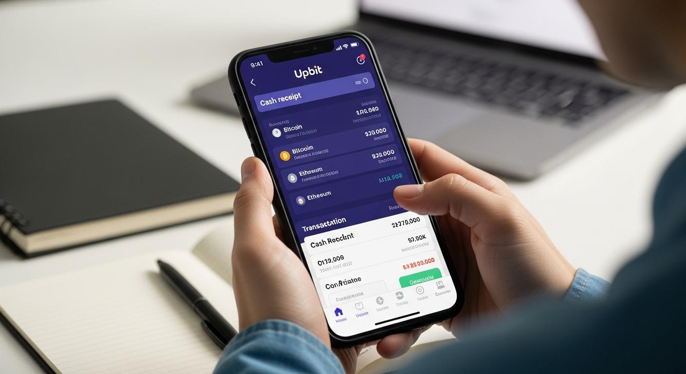 업비트 현금영수증