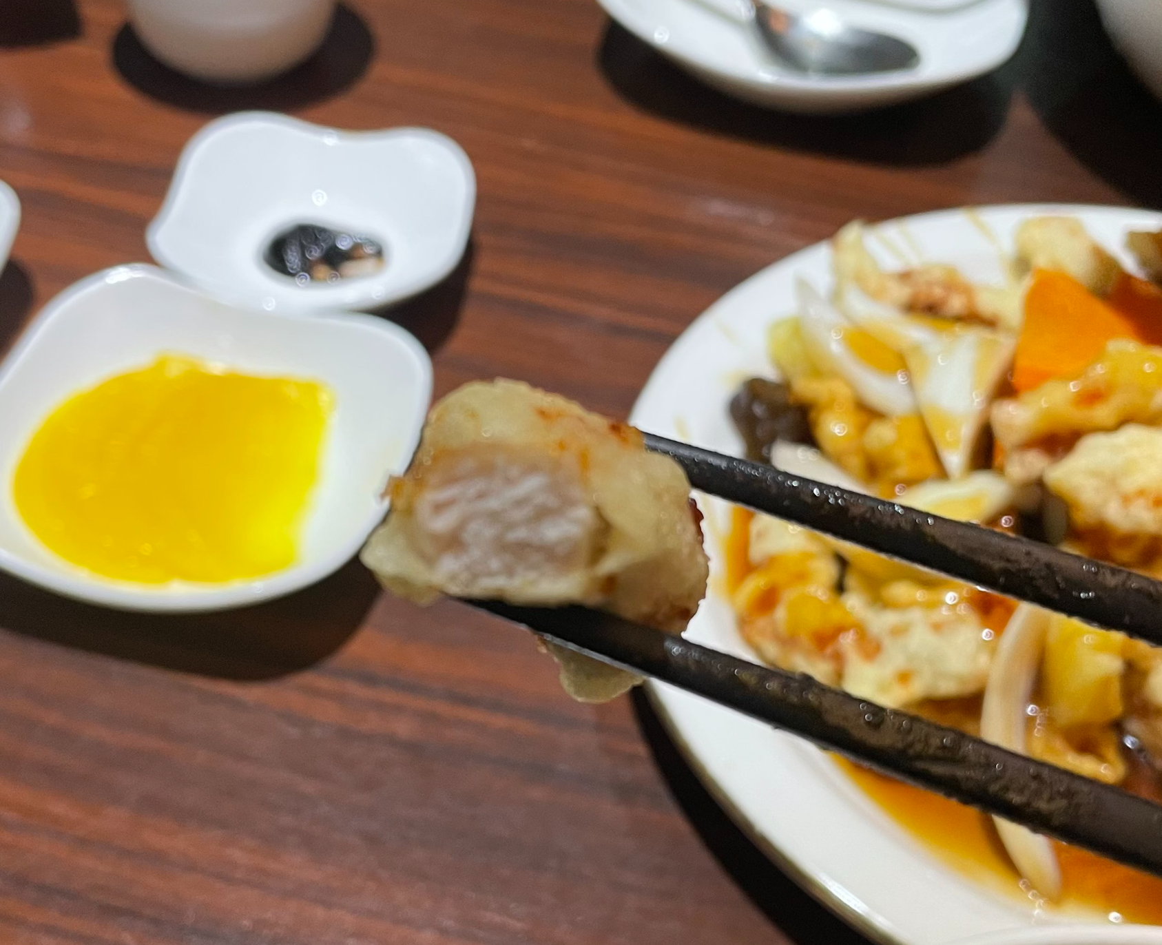 신승반점 탕수육 두툼한 돼지고기