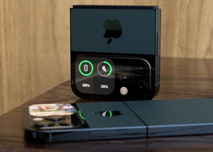 아이폰 폴더블폰 예상 이미지