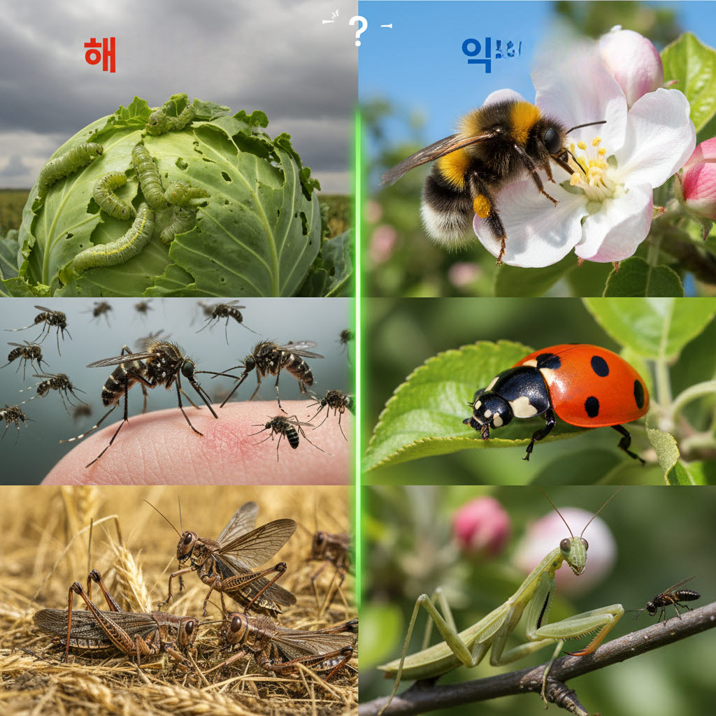 해충과 익충