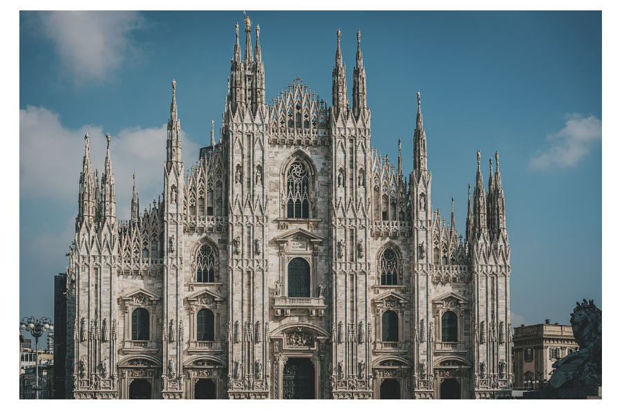 밀라노 두오모 성당 사진