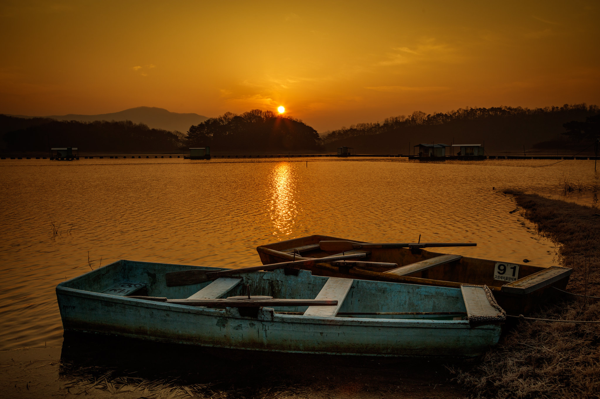 고삼호수 고삼저수지