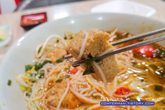 바닷게쌀국수 게살완자