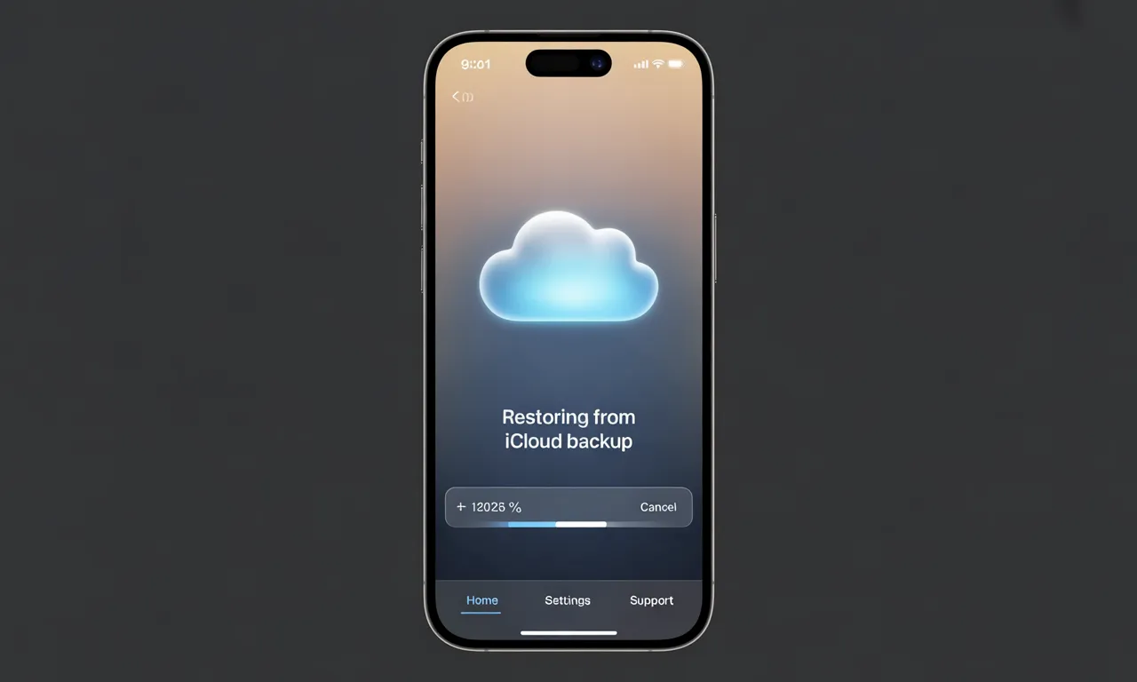 최근 삭제된 항목에서 사진 복구하기