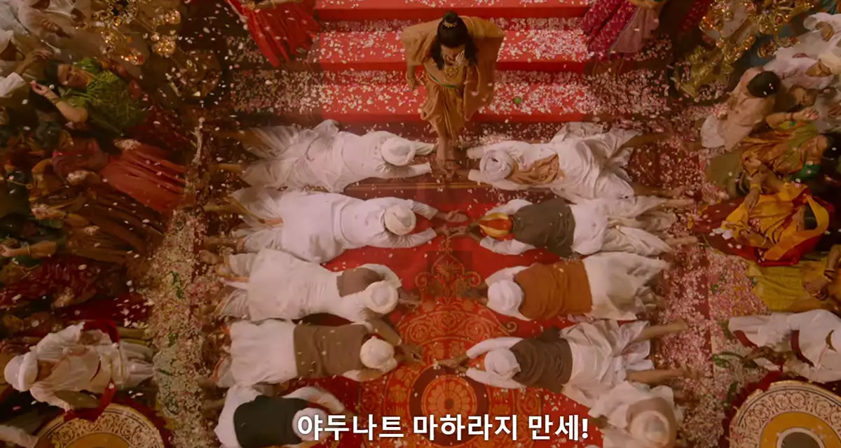 JJ를 숭배하는 군중