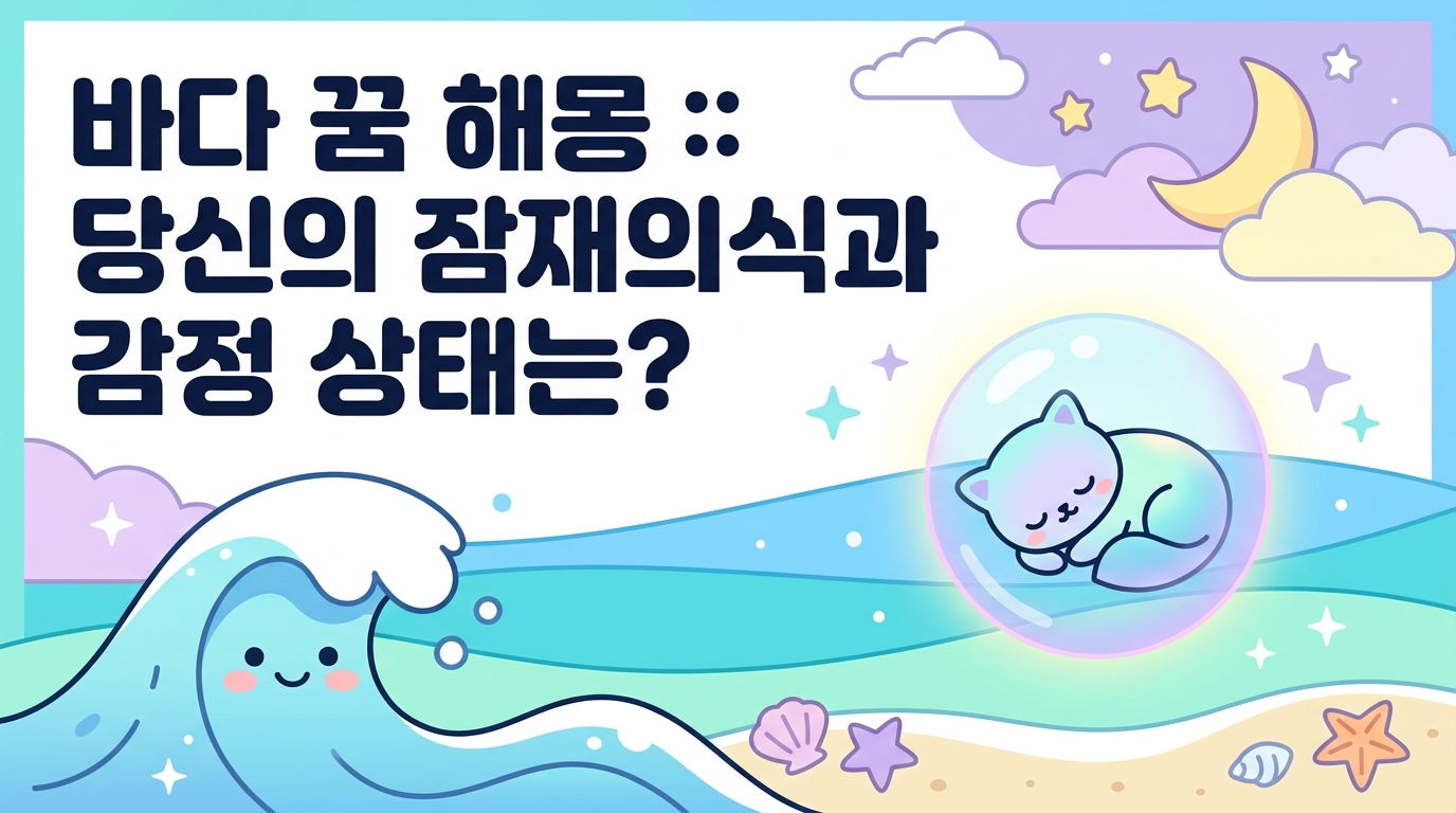 바다 꿈해몽