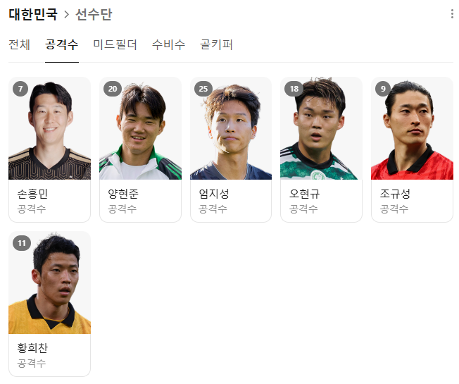 대한민국 축구 경기일정 중계 하이라이트 다시보기 