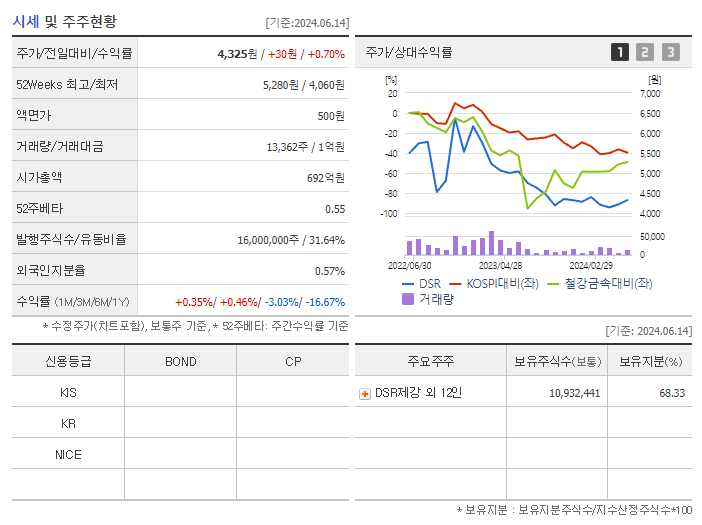 DSR_기업개요