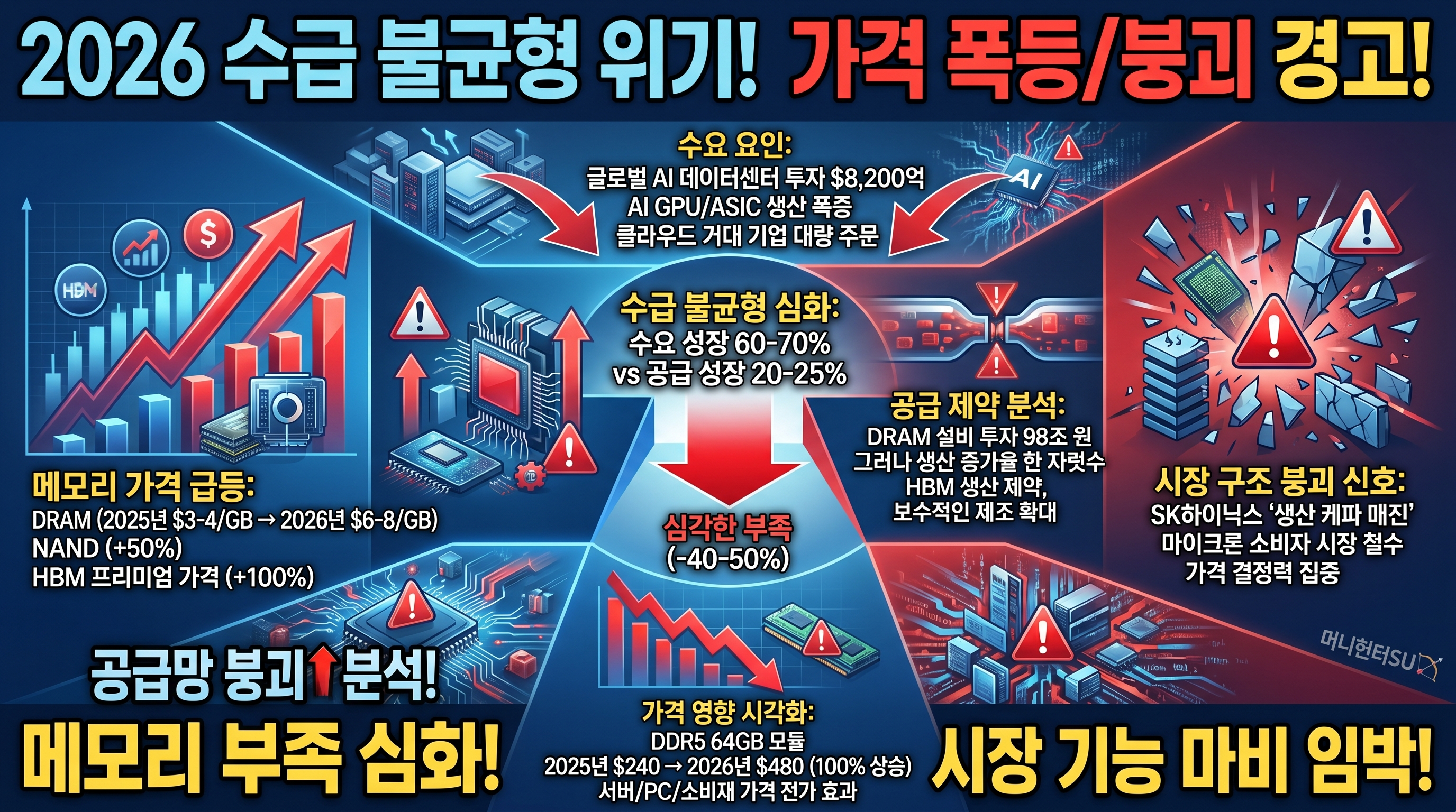 2026 수급 불균형 위기! 가격폭등