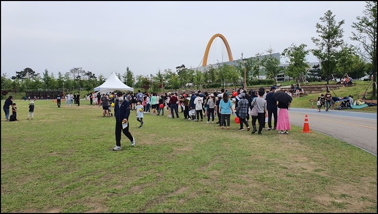 청라호수공원 전경