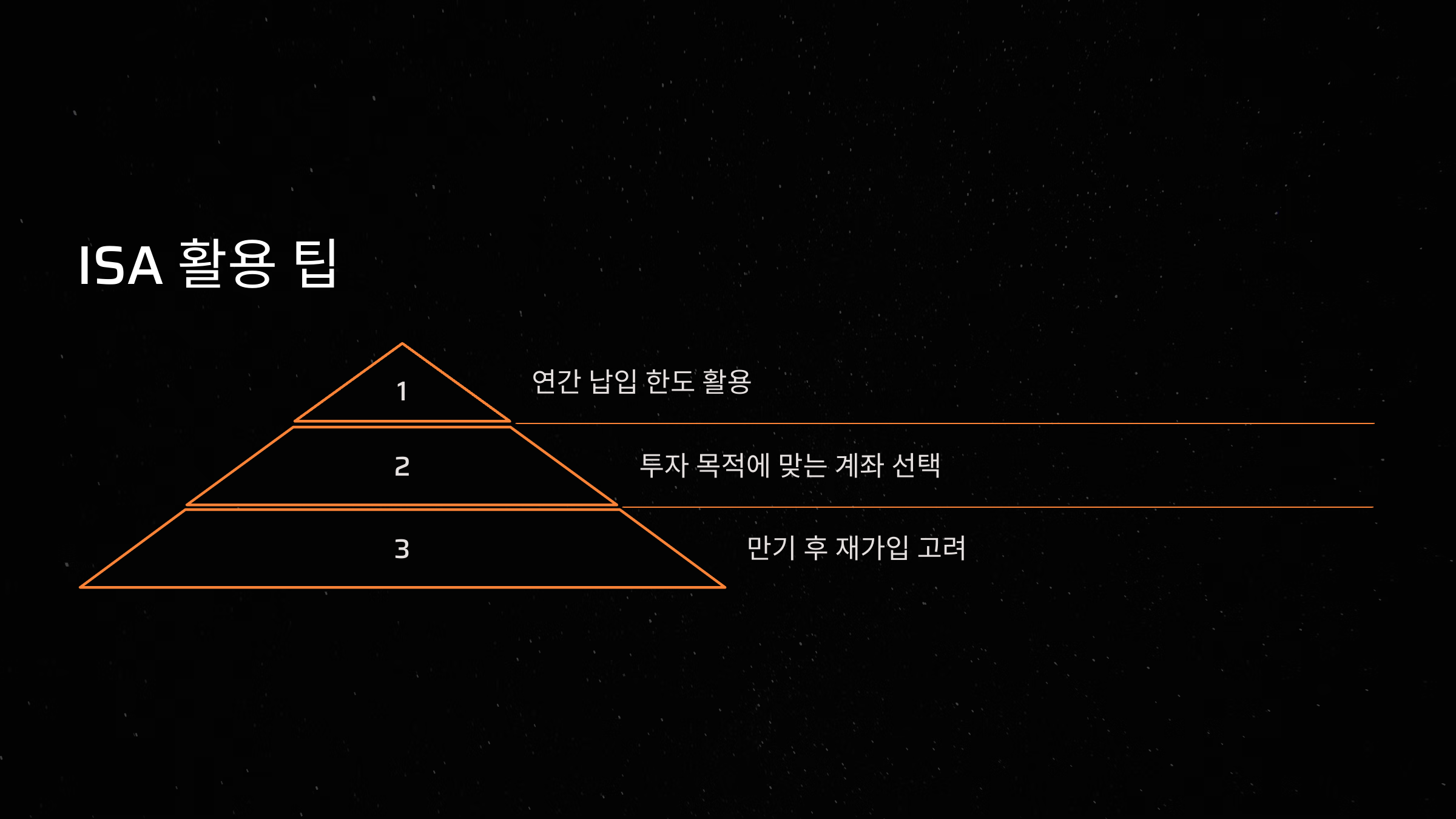 ISA 활용 시 꼭 알아야 할 팁