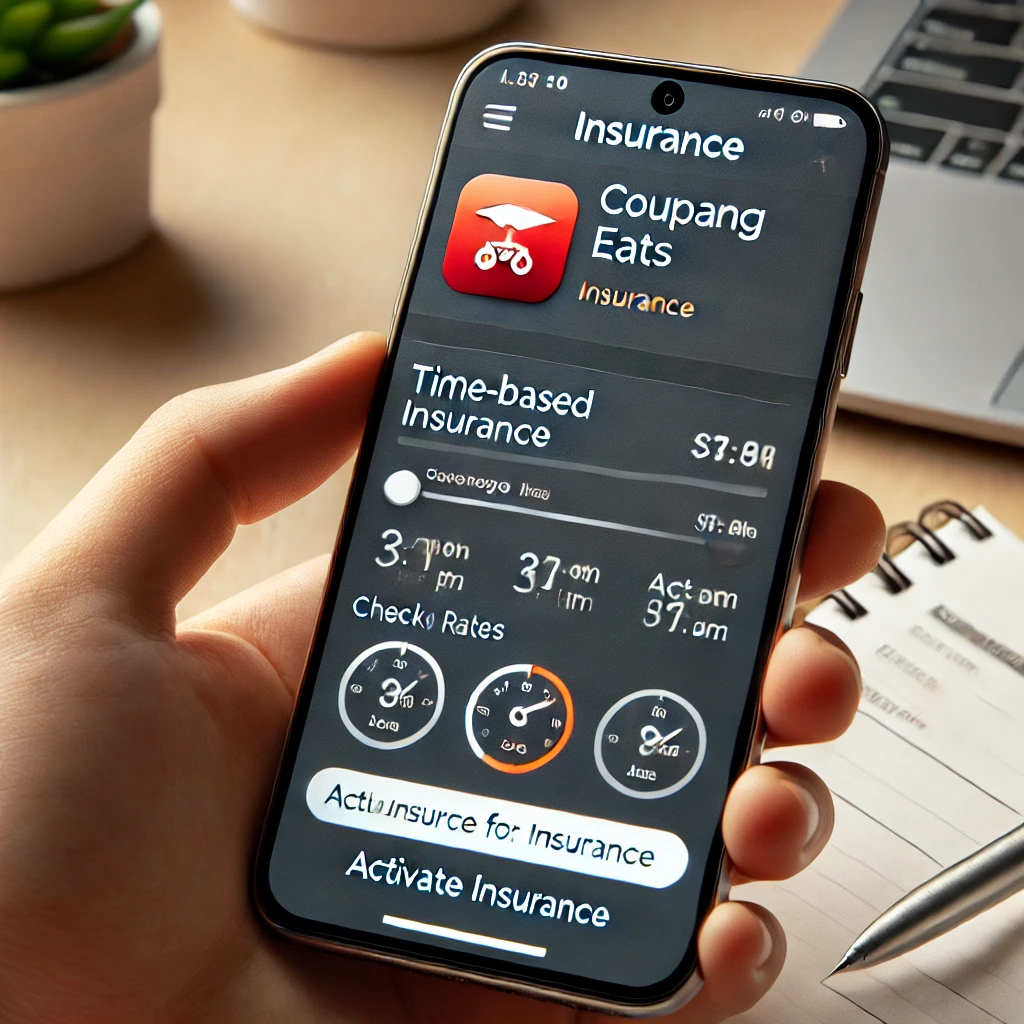 쿠팡이츠 배달파트너 방법