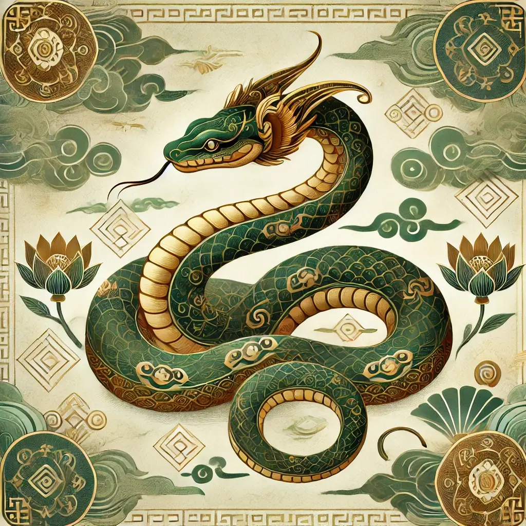 푸른 뱀의 해? 십이지신과 오방색, 색과 동물의 조화