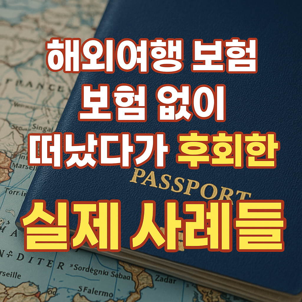 해외여행자보험 비교해 보기