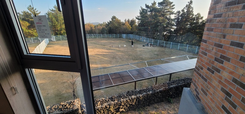 마루 호텔 창가