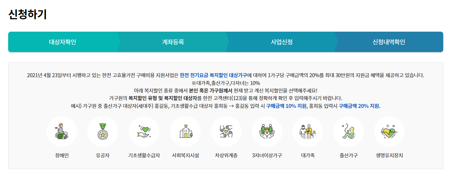 고효율 가전 환급