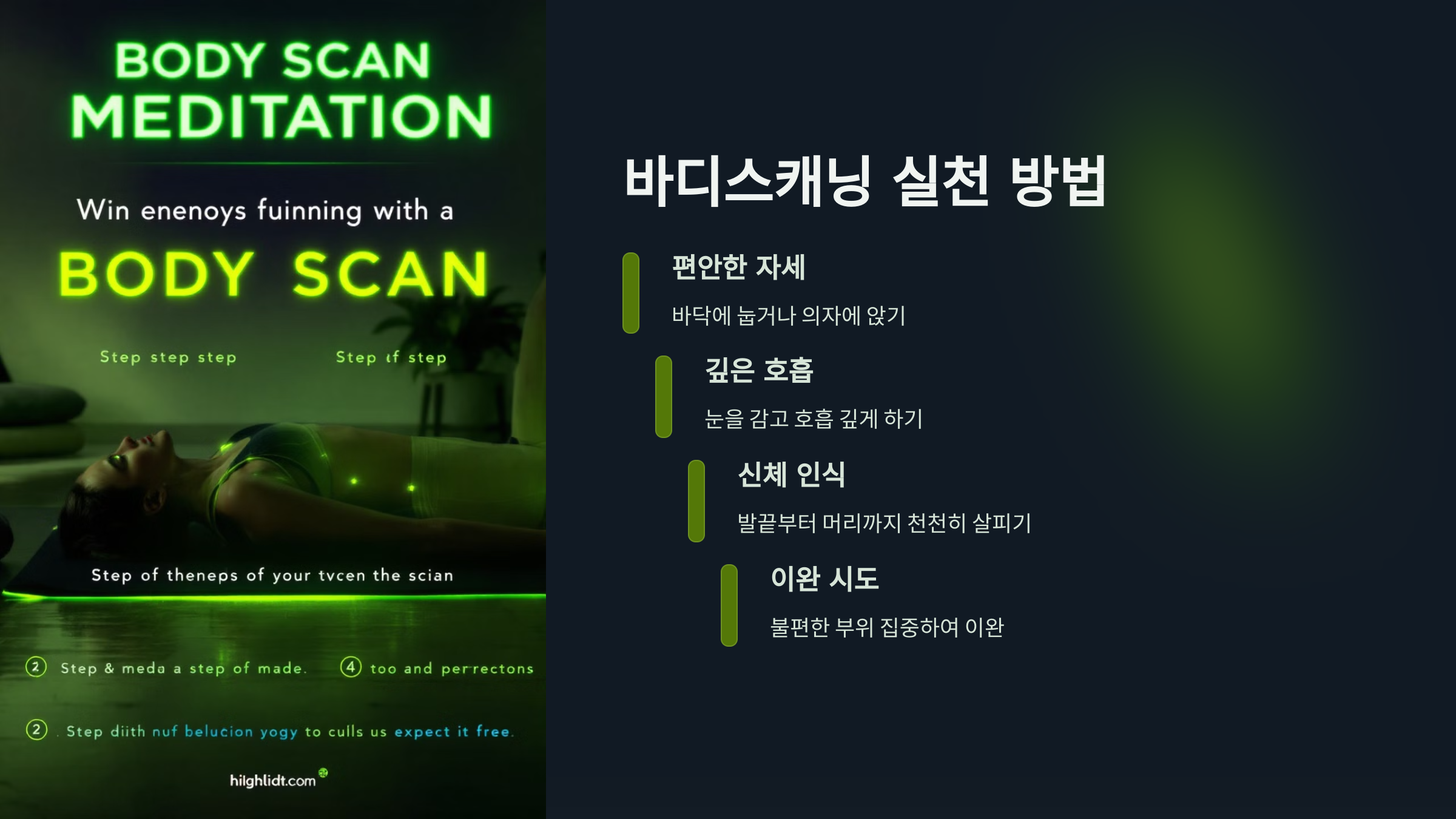 바디스캐닝 실천 방법