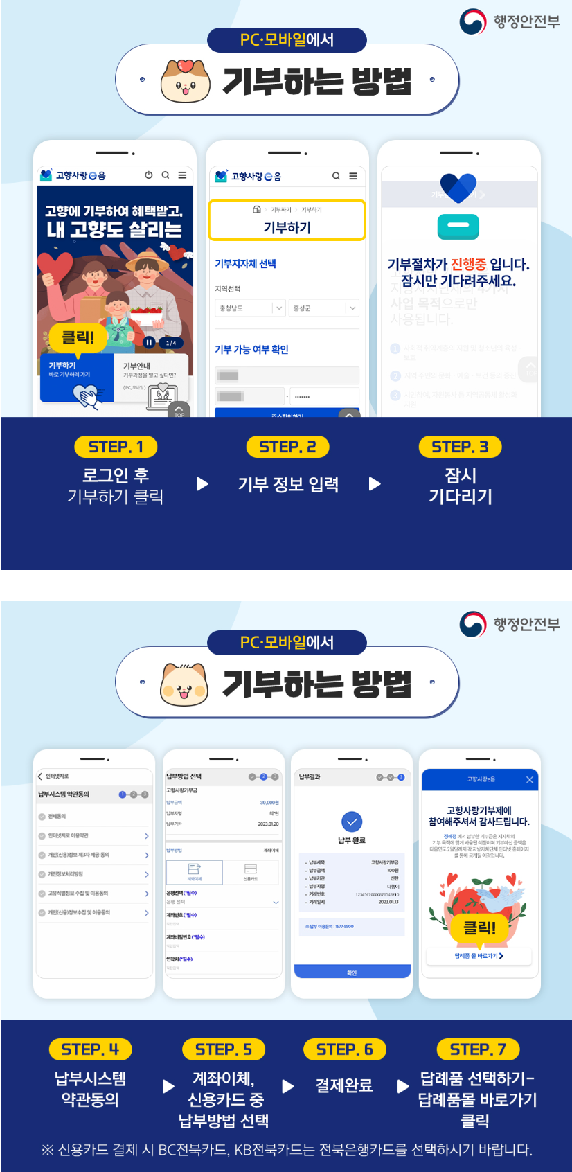 기부 방법