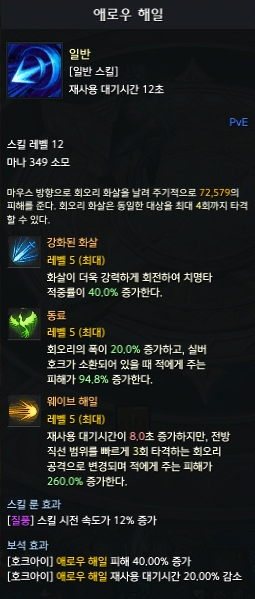 애로우 해일