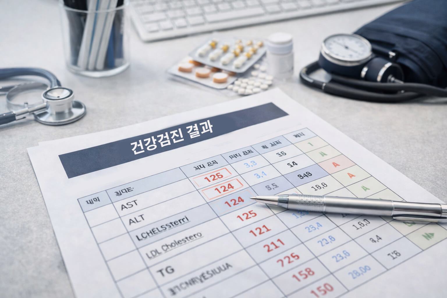 건강검진 결과에서 꼭 봐야 할 수치 3개