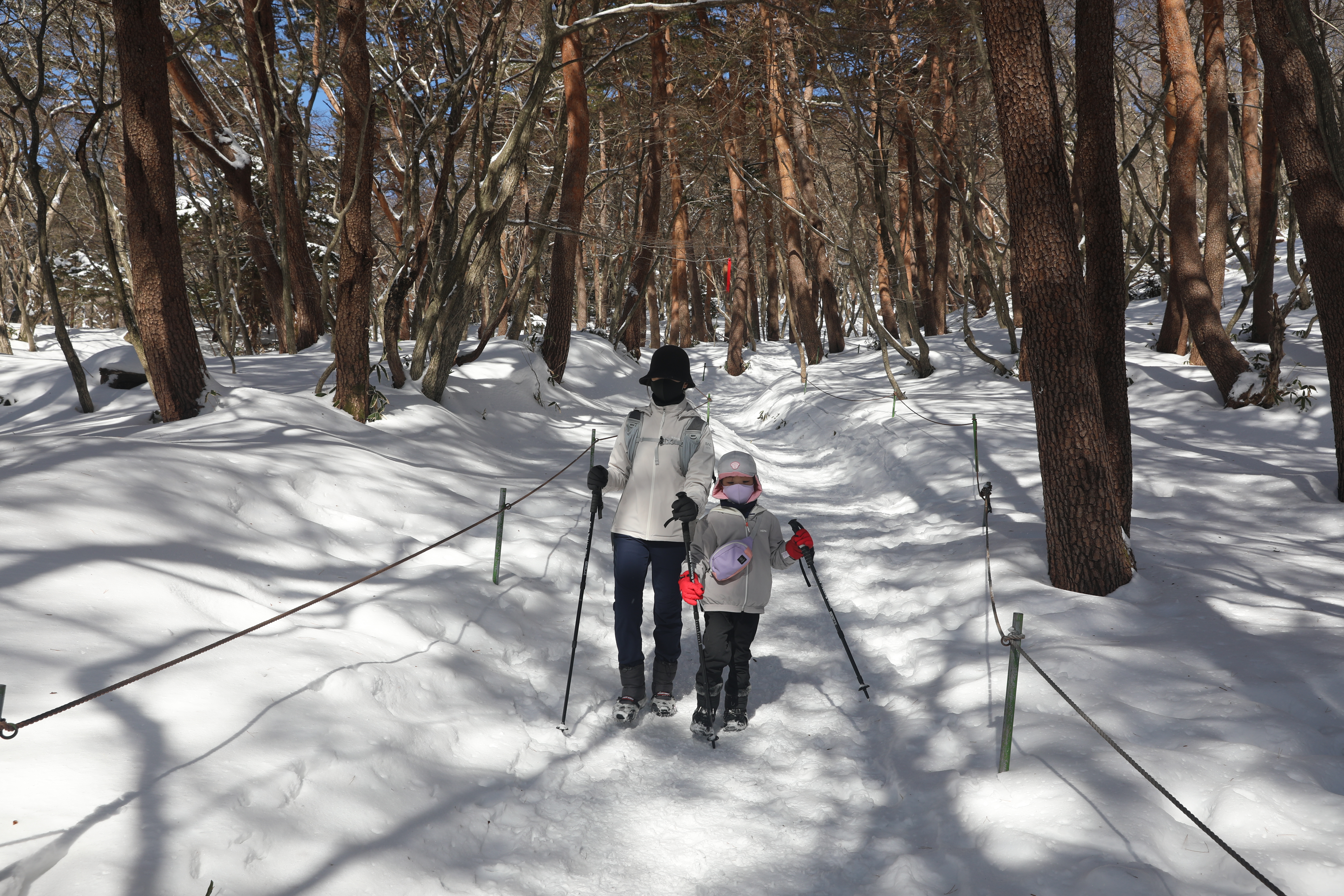 겨울 한라산 영실코스 등산