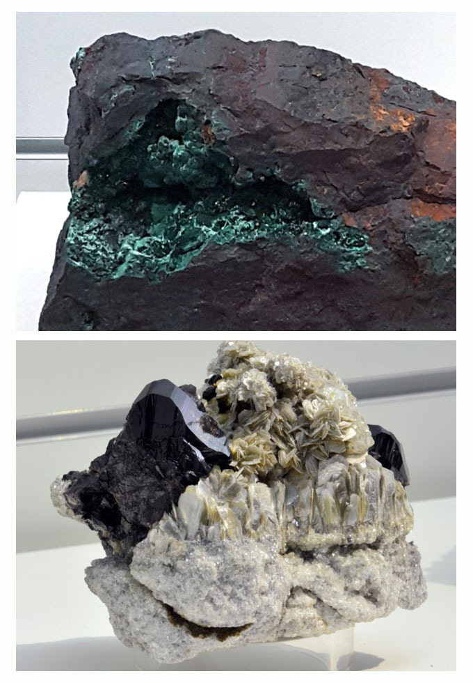 구리 광석과 주석 광석