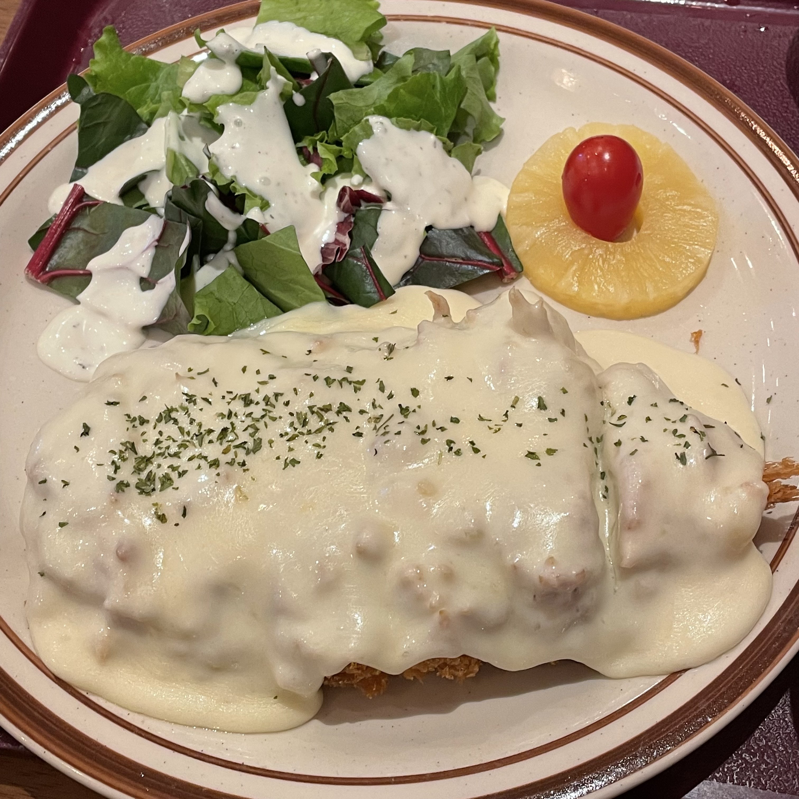 울산 야음동 복산돈까스의 치즈부운 돈까스