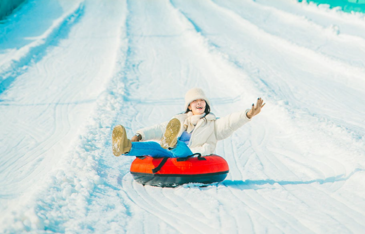 경주월드 눈썰매장 스노우파크