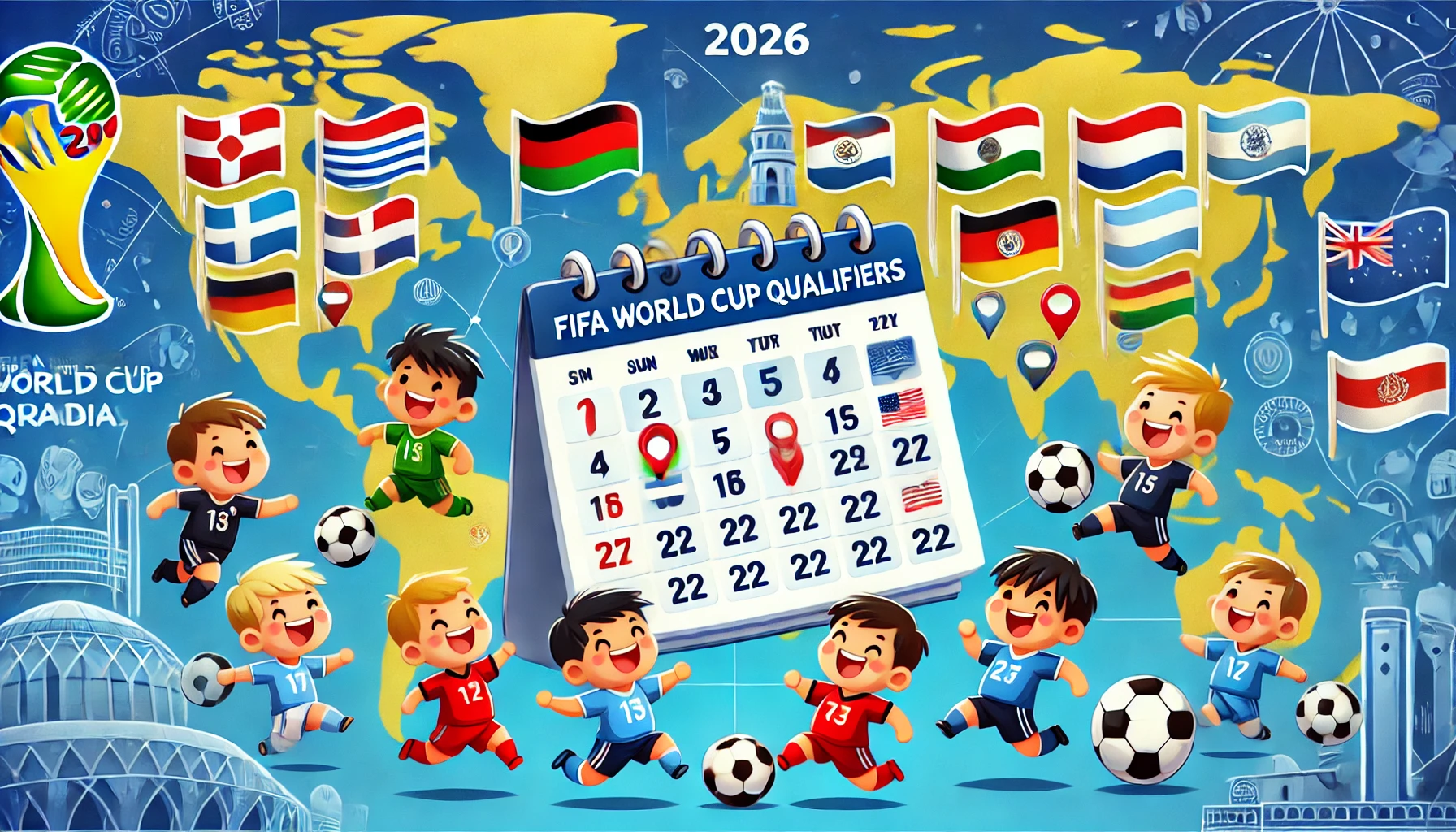 2026 FIFA 북중미 월드컵 아시아 3차 예선 경기일정